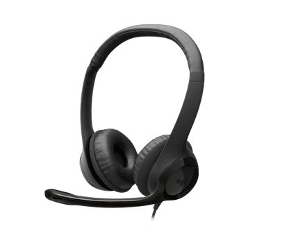 Audífono con micrófono Logitech H390 Negro