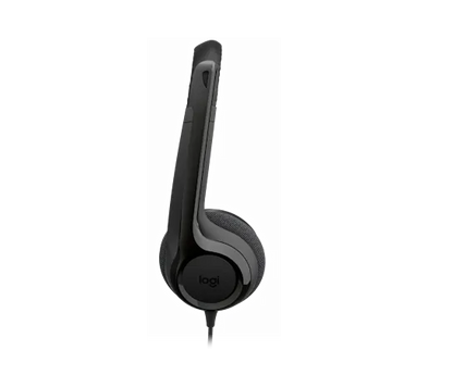 Audífono con micrófono Logitech H390 Negro