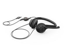 Audífono con micrófono Logitech H390 Negro