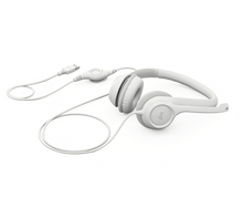 Audífono con micrófono Logitech H390 Blanco