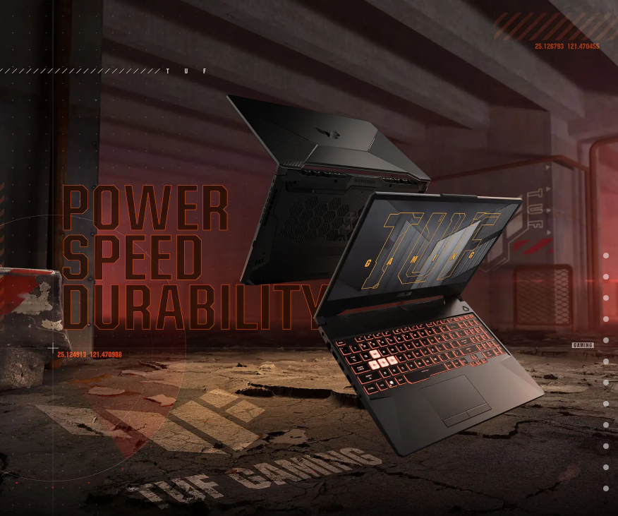 Laptop Asus TUF Gaming A15 | 15.6" PLG AMD Ryzen 7 16GB RAM 512GB SSD (NVIDIA RTX3050 4GB)