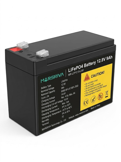 Batería de Litio LiFePO4 12.8V 9Ah Para UPS