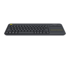 Teclado Inalámbrico Logitech Media K400 PLUS en Español Color Negro