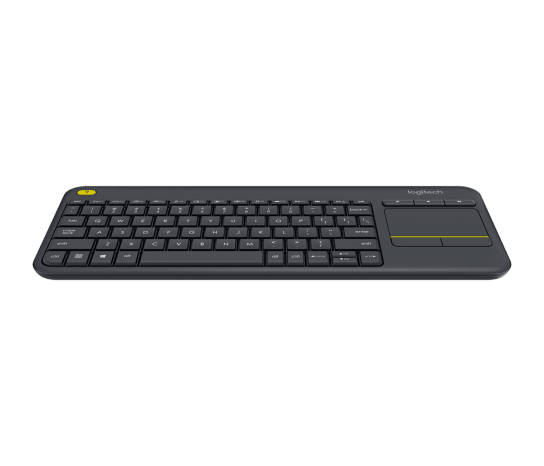 Teclado Inalámbrico Logitech Media K400 PLUS en Español Color Negro