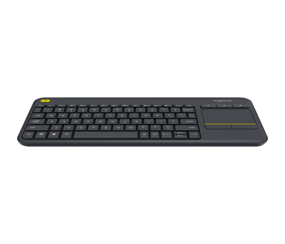 Teclado Inalámbrico Logitech Media K400 PLUS en Español Color Negro