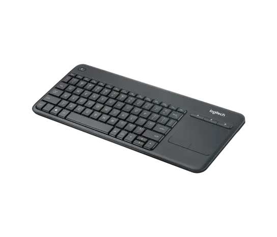 Teclado Inalámbrico Logitech Media K400 PLUS en Español Color Negro