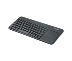 Teclado Inalámbrico Logitech Media K400 PLUS en Español Color Negro