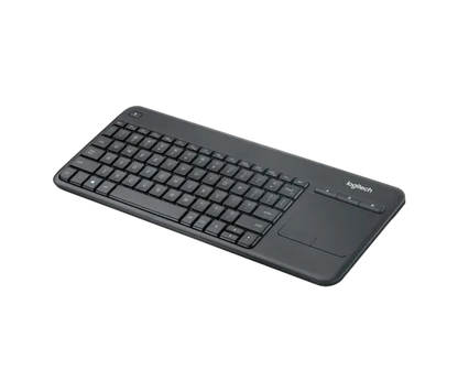 Teclado Inalámbrico Logitech Media K400 PLUS en Español Color Negro