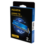 Disco Solido SSD ADATA 256 GB Legend 710 PCIe Gen3 x4 M.2 2280