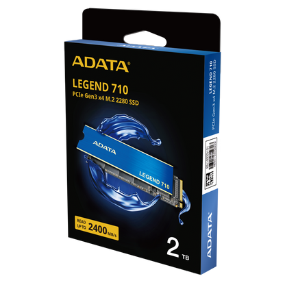 Disco Solido SSD ADATA 256 GB Legend 710 PCIe Gen3 x4 M.2 2280
