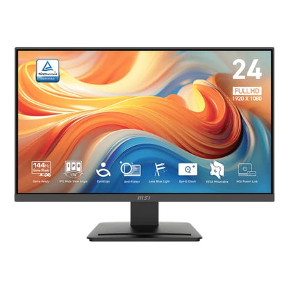MONITOR MSI 23.8" PRO MP243L E14 / FHD / 1920X1080 / 144HZ / IPS / HDMI-VGA