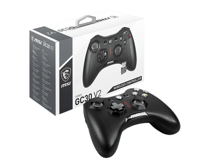 Control MSI Force GC30 V2 Inalámbrico Negro