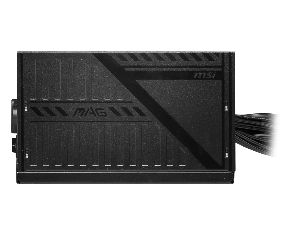 Fuente de Poder MSI 600W Gaming MAG A600DN 80+ Standar ATX PFC Negro
