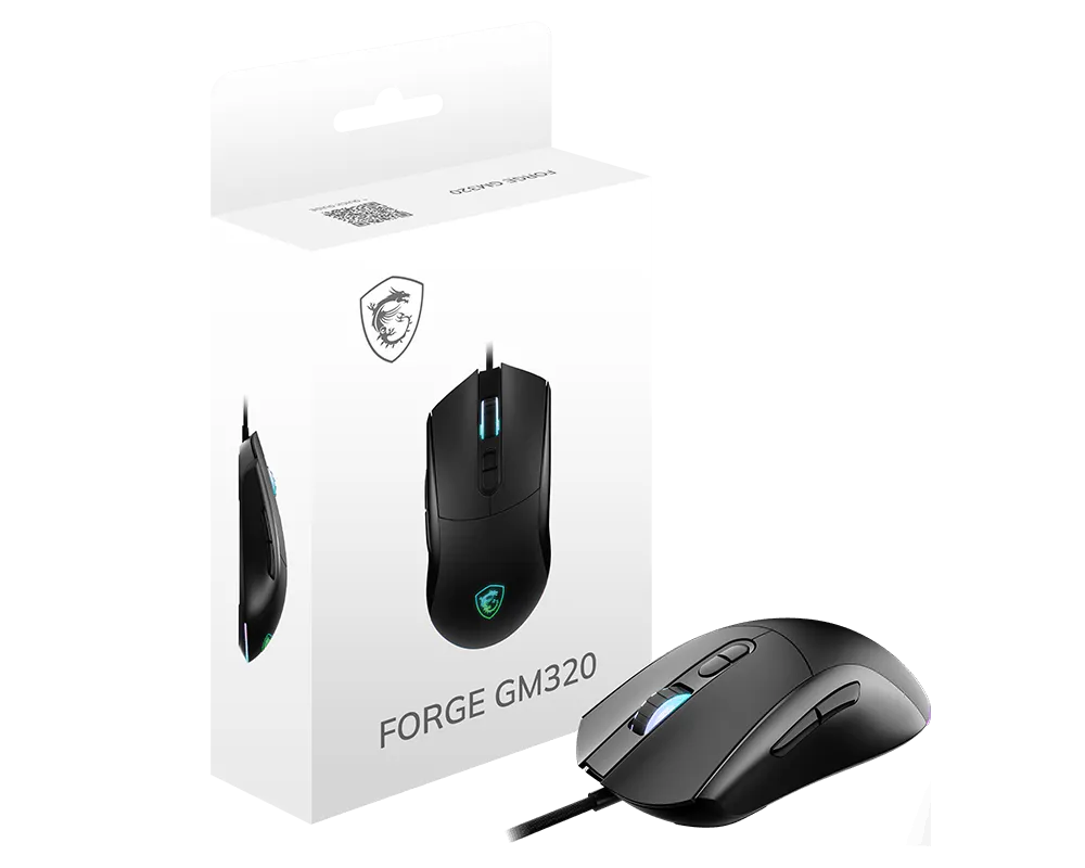 Mouse Gaming MSI Force GM320 12800DPI 7 Botones USB