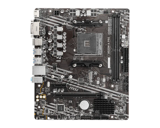 Tarjeta Madre MSI A520M-A PRO MATX SOCKET AMD4 DDR4 HDMI-DVI
