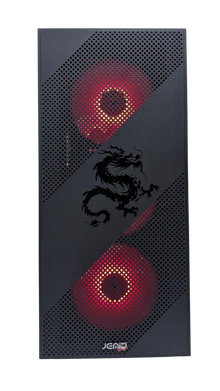 CASE JEMIP GAMING DRAGON ATX 3 FAN RGB NEGRO