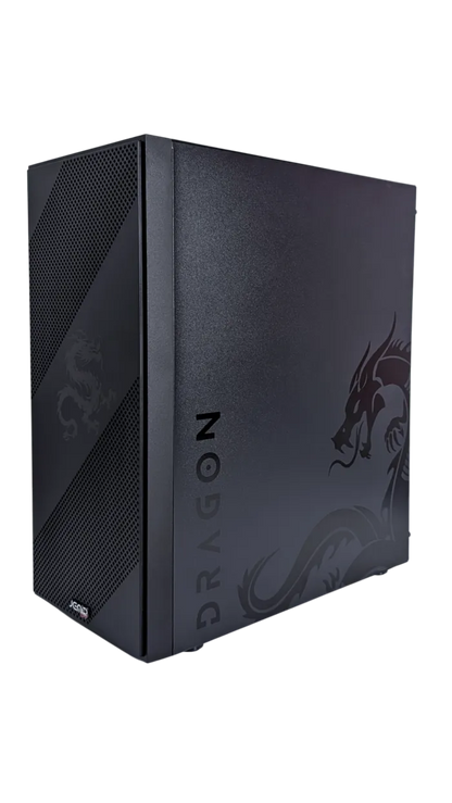 CASE JEMIP GAMING DRAGON ATX 3 FAN RGB NEGRO
