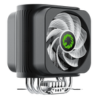 CPU FAN COOLER GAMEMAX GAMMA 600 TORRE DOBLE FAN INTEL- AMD-AM4 ARGB NEGRO