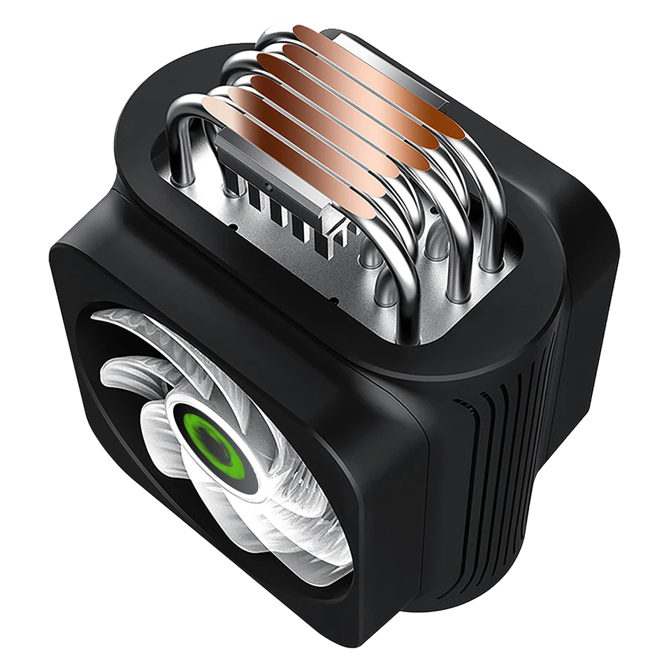 CPU FAN COOLER GAMEMAX GAMMA 600 TORRE DOBLE FAN INTEL- AMD-AM4 ARGB NEGRO