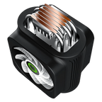 CPU FAN COOLER GAMEMAX GAMMA 600 TORRE DOBLE FAN INTEL- AMD-AM4 ARGB NEGRO