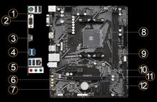 Tarjeta Madre Gigabyte A520M K V2 M-ATX Socket AM4 DDR4