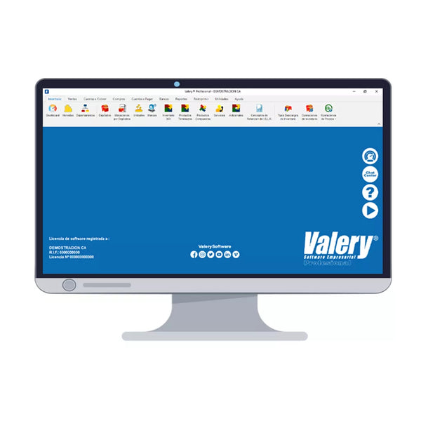 Sistema Administrativo Valery Profesional 2020 Multimoneda (+IVA)