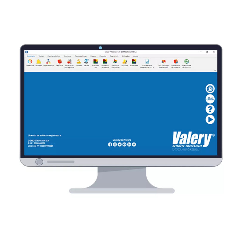Sistema Administrativo Valery Profesional 2020 Multimoneda