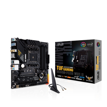 Tarjeta Madre Asus TUF Gaming B550M Plus Wifi II AM4 M-ATX