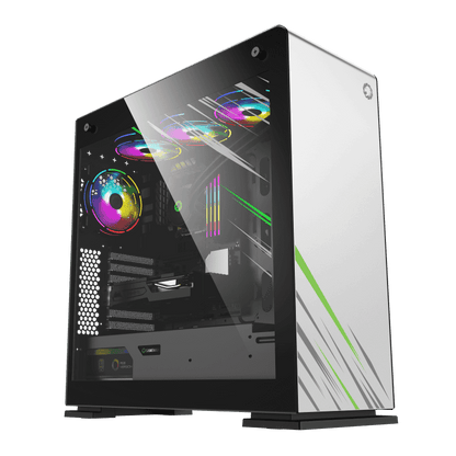 Case ATX Gaming GAMEMAX Vega Pro Blanco