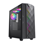 CASE GAMEMAX GAMING DIAMOND CP ATX RGB NEGRO