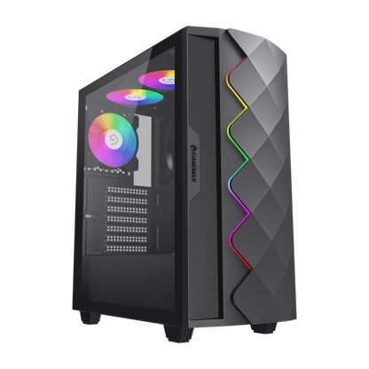 CASE GAMEMAX GAMING DIAMOND CP ATX RGB NEGRO