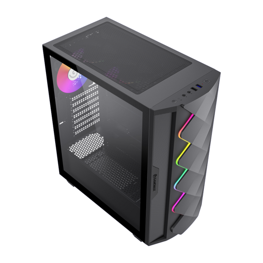 CASE GAMEMAX GAMING DIAMOND CP ATX RGB NEGRO