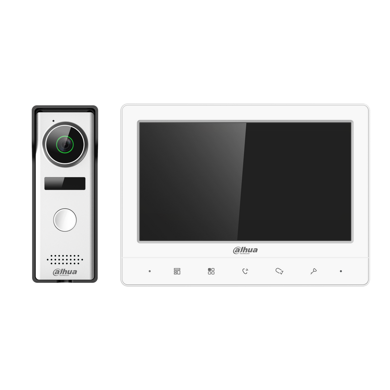 Video Intercom Kit Dahua Pantalla Tft 7 Pulgadas 1024p Dhi-kta02