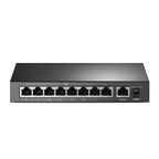 Switch De 9 Puertos 10/100 8 Poe+ Tl-sf1009p