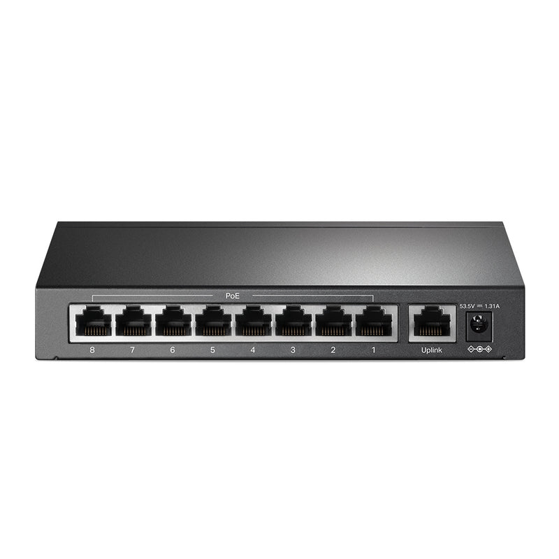 Switch De 9 Puertos 10/100 8 Poe+ Tl-sf1009p
