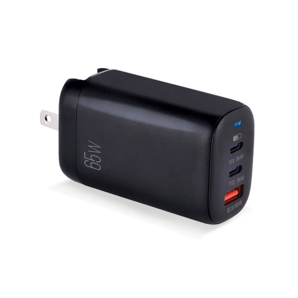 Cargador De Pared Plegable Usb Y 2 Tipo C De 65 W Argom Tech (+IVA)