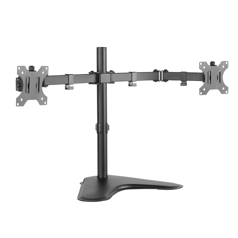 Soporte Doble Con Base Para Monitor De 13 A 32 Pulgadas Argom Tech