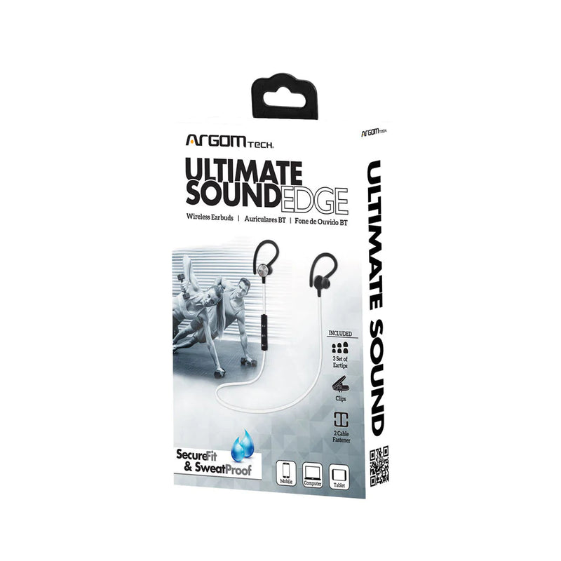 Audífonos Inalámbricos Blanco Ultimate Sound Edge Argomtech