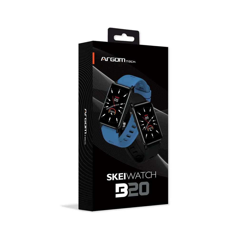 Reloj Inteligente Skeiwatch B20 Android / IOS Argomtech Negro (+IVA)