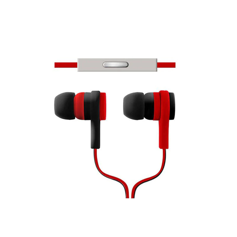 Audífonos Alámbricos Rojo Ultimate Sound Argomtech