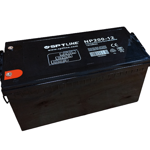 Batería 12v 200ah De Gel Sptline Inversores Refrigeradores