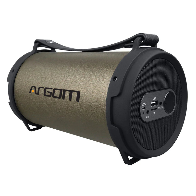 Corneta Argom Tech Tws BAZOOKABEATS Bluetooth Aux Usb 12W Interiores / Exteriores