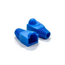 Bolsa 100 Botas Protectoras Conector Rj45 Cat5 Cat6 Azul (+IVA)