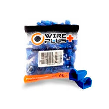 Bolsa 100 Botas Protectoras Conector Rj45 Cat5 Cat6 Azul (+IVA)
