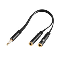 Cable Adaptador Micrófono Y Audio Punta Auxiliar Argom Tech (+IVA)