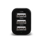 Cargador para carro USB 3 puertos ArgomTech (+IVA)