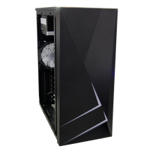 Case Atx Gamer Rgb Negro + Fuente De Poder 400w + Fan Cooler (+IVA)