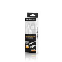 Cable iPhone 3 M Blanco Argom Tech (+IVA)