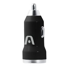 Cargador De Carro Dual 1 Y 2.1 A Argom Tech Negro (+IVA)