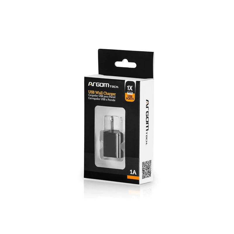 Cargador De Pared Usb 2.0 De 1a Argom Tech